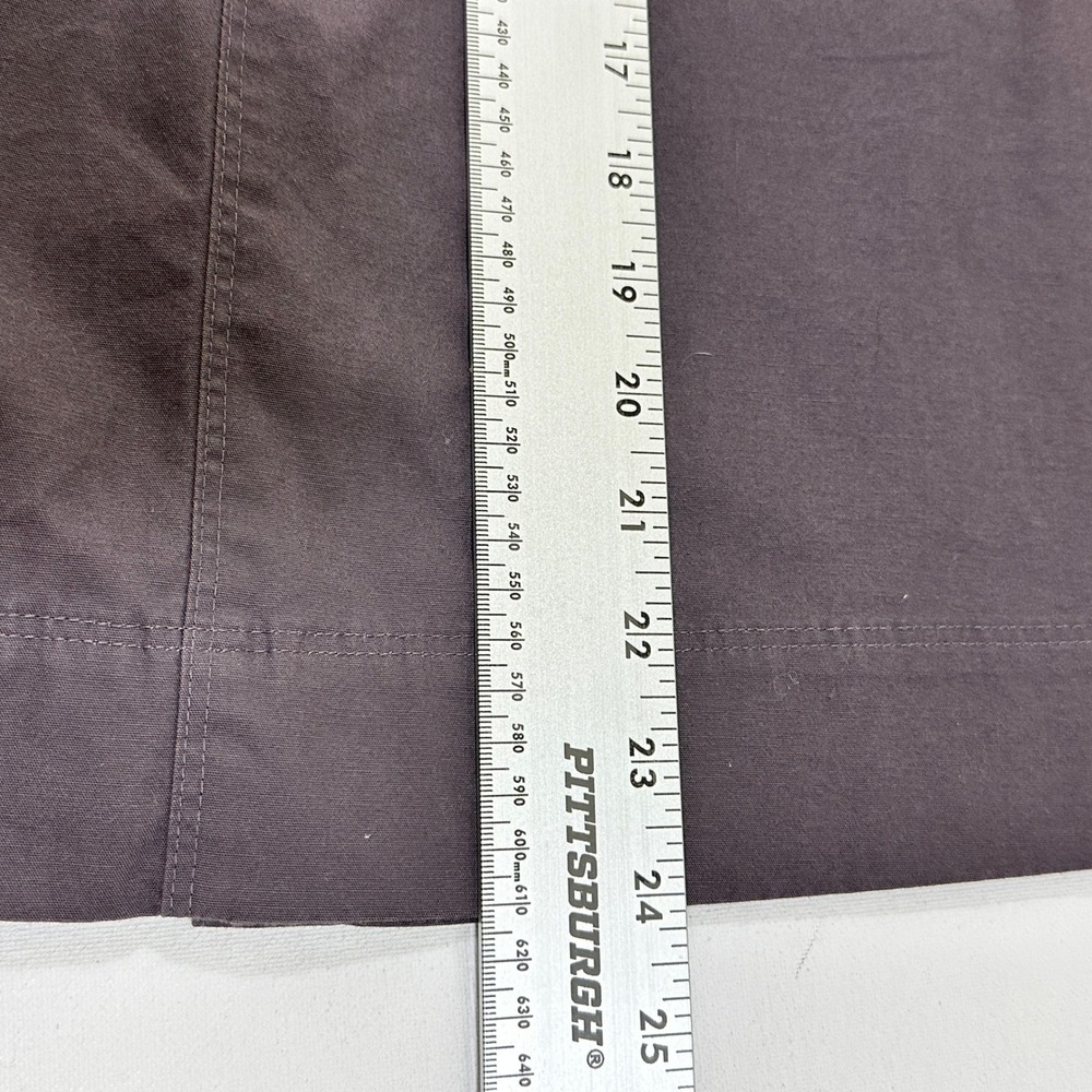 Patagonia Canvas Skirt Womens 10 Plum Organic‎ Cotton A-Line Utility - Picture 7 of 9